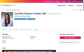 Caroline Eleanor Geiger, MD