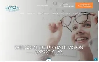 Upstate Vision Associates website