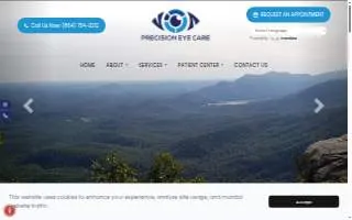Visionworks of Taylors website