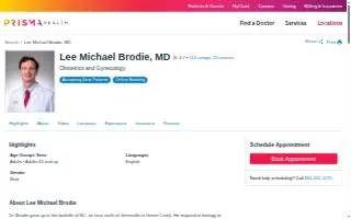 Lee Brodie website