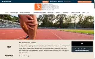 Prisma Health Neurology�Patewood website