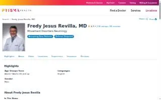 Fredy Jesus Revilla, MD website