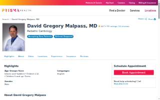 David Gregory Malpass, MD