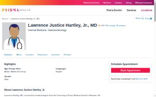 Lawrence Justice Hartley, Jr., MD