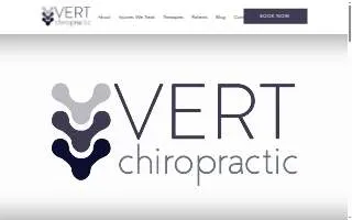 Vert Chiropractic website