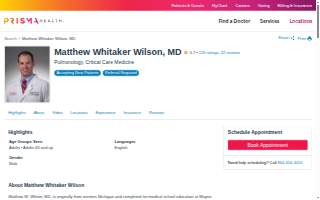 Matthew Whitaker Wilson, MD