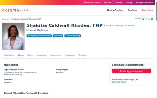 Shakitia Caldwell Rhodes, FNP