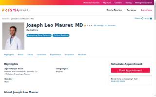 Joseph Leo Maurer, MD