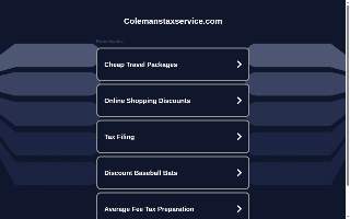 Coleman's Tax Service