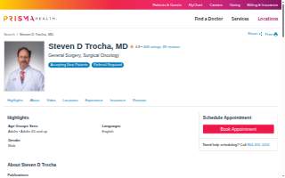 Steven D Trocha, MD