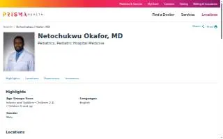 Netochukwu Okafor website