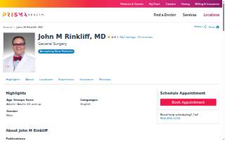 John M Rinkliff, MD