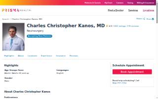 Charles Christopher Kanos, MD