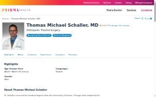 Thomas Michael Schaller, MD
