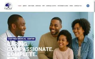 Oaktree Medical Center LLC website