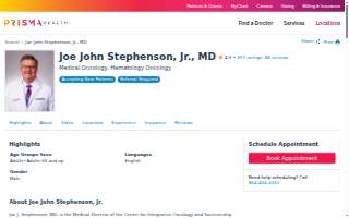 Joe John Stephenson, Jr., MD