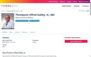 Thompson Alfred Gailey, Jr., MD