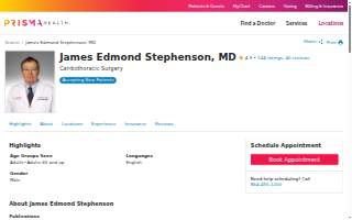 James Edmond Stephenson, MD
