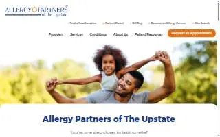 Allergy Partners of Upstate: Johnson Douglas T DO website