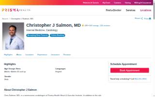 Christopher J Salmon, MD