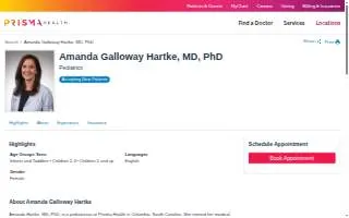 Dr. Amanda Hartke website