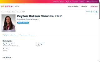 Peyton Batson Vanvick, FNP