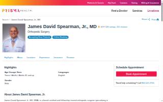 James David Spearman, Jr., MD