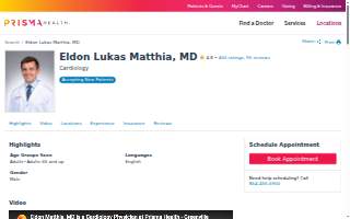 Eldon Lukas Matthia, MD