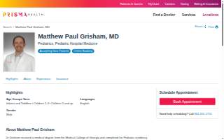 Matthew Paul Grisham, MD