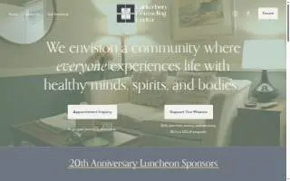 Canterbury Counseling Center website