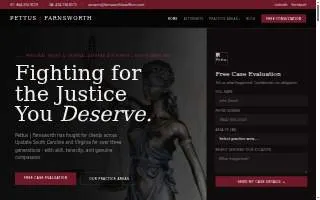Pettus Farnsworth Law Firm, LLC website