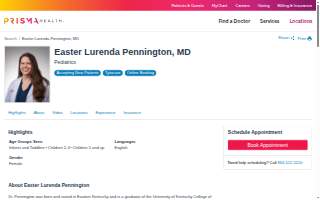 Easter Lurenda Pennington, MD