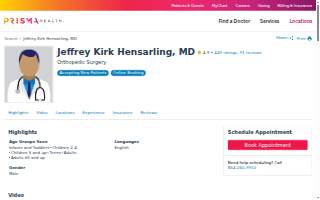 Jeffrey Kirk Hensarling, MD
