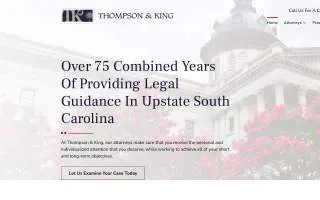 Thompson & King website