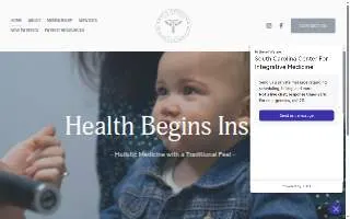 South Carolina Center for Integrative Medicine website