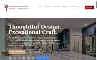Palmetto Renovations of Columbia, Inc. website