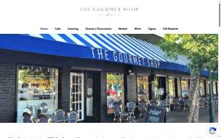 The Gourmet Shop website