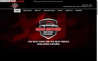 Seici Motors Auto Sales & Services website