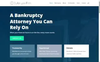 Michael R Culler, Jr. Attorney at Law website