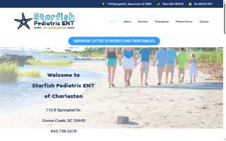 George Harris - Starfish Pediatric ENT of Charleston!