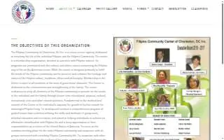 Filipino Community Center of Charleston website