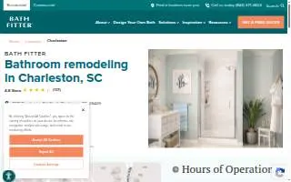 Bath Fitter of North Charleston website