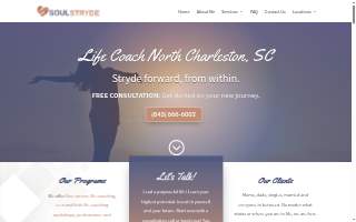 Life Coach North Charleston – Soul Stryde website