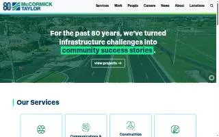 McCormick Taylor website