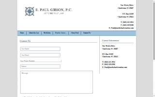 E. Paul Gibson Esq.