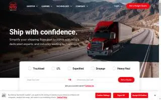 Nolan Transportation Group (NTG) - Charleston website