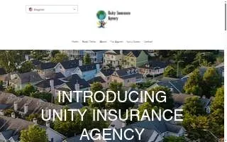 Unity Insurance Agency of North Charleston website