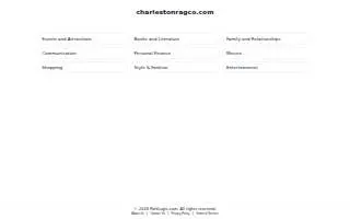 Charleston Rubber and Gasket website