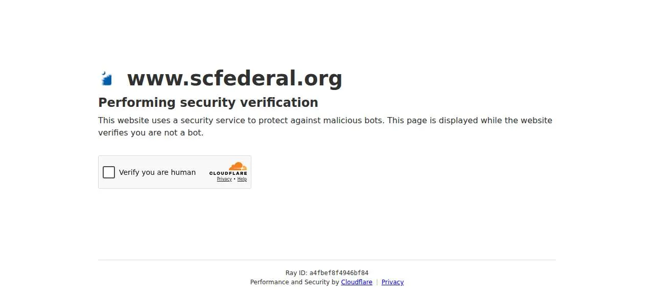 South Carolina Federal Credit Union of Goose Creek website