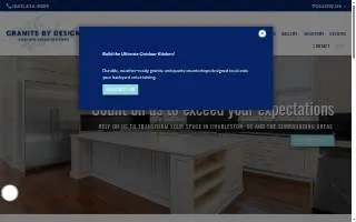 Granite by Design website